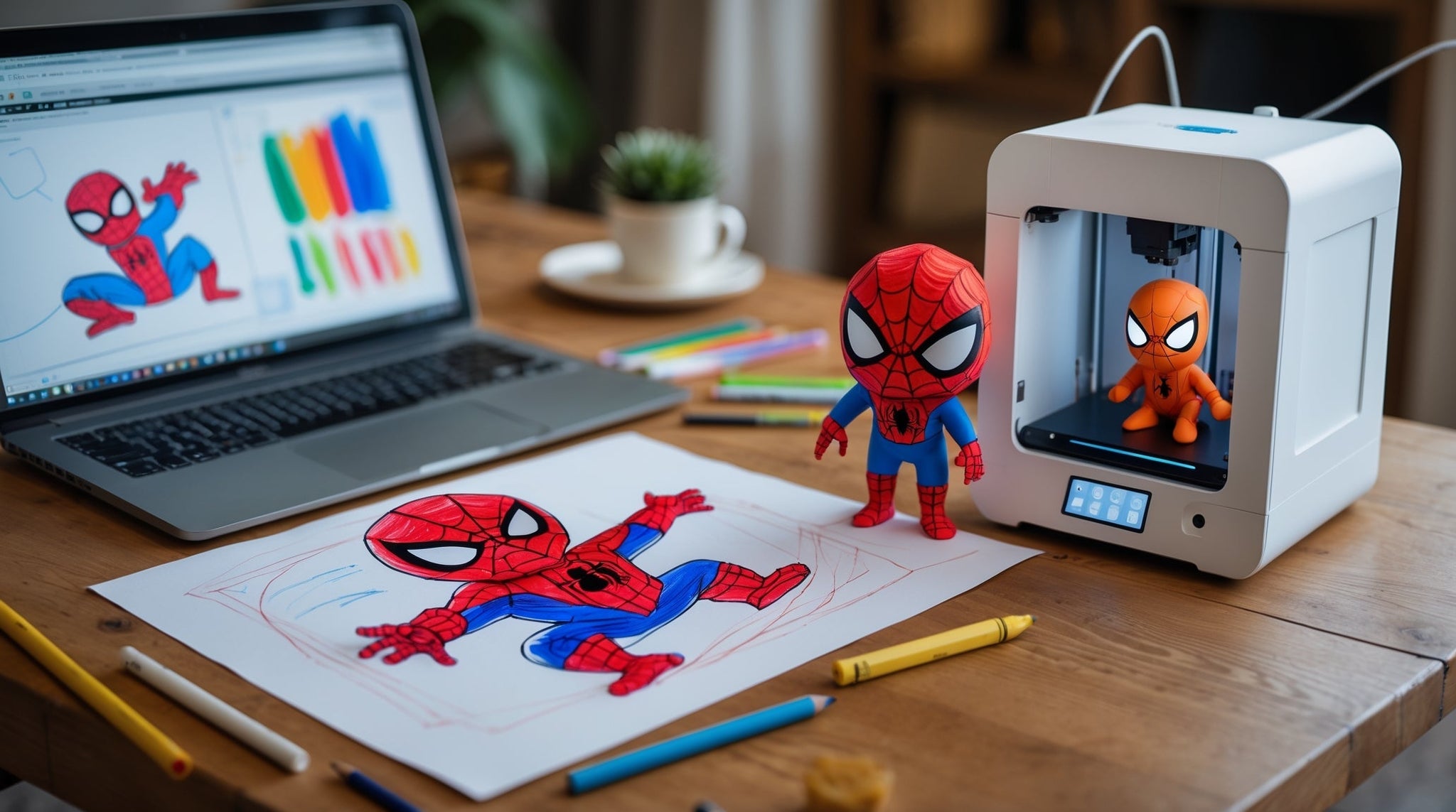 From Paper to Reality: Turn Sketch Into Digital Art with 3D Printing