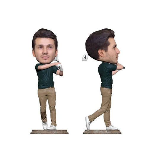 Golf Bobbleheads | Custom Golf Bubbleheads of you or favourite player | My3dSelfie