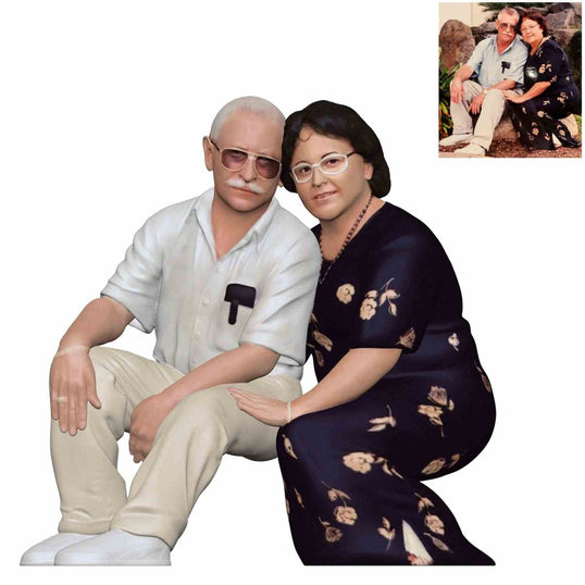 Family Figurines & Sculptures | 3d Figurines of your Family | My3dSelfie