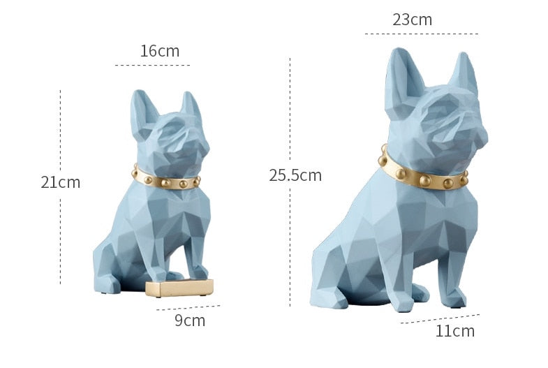 Pug statues | Pug Dog Figurines | My3dselfie | My3dSelfie