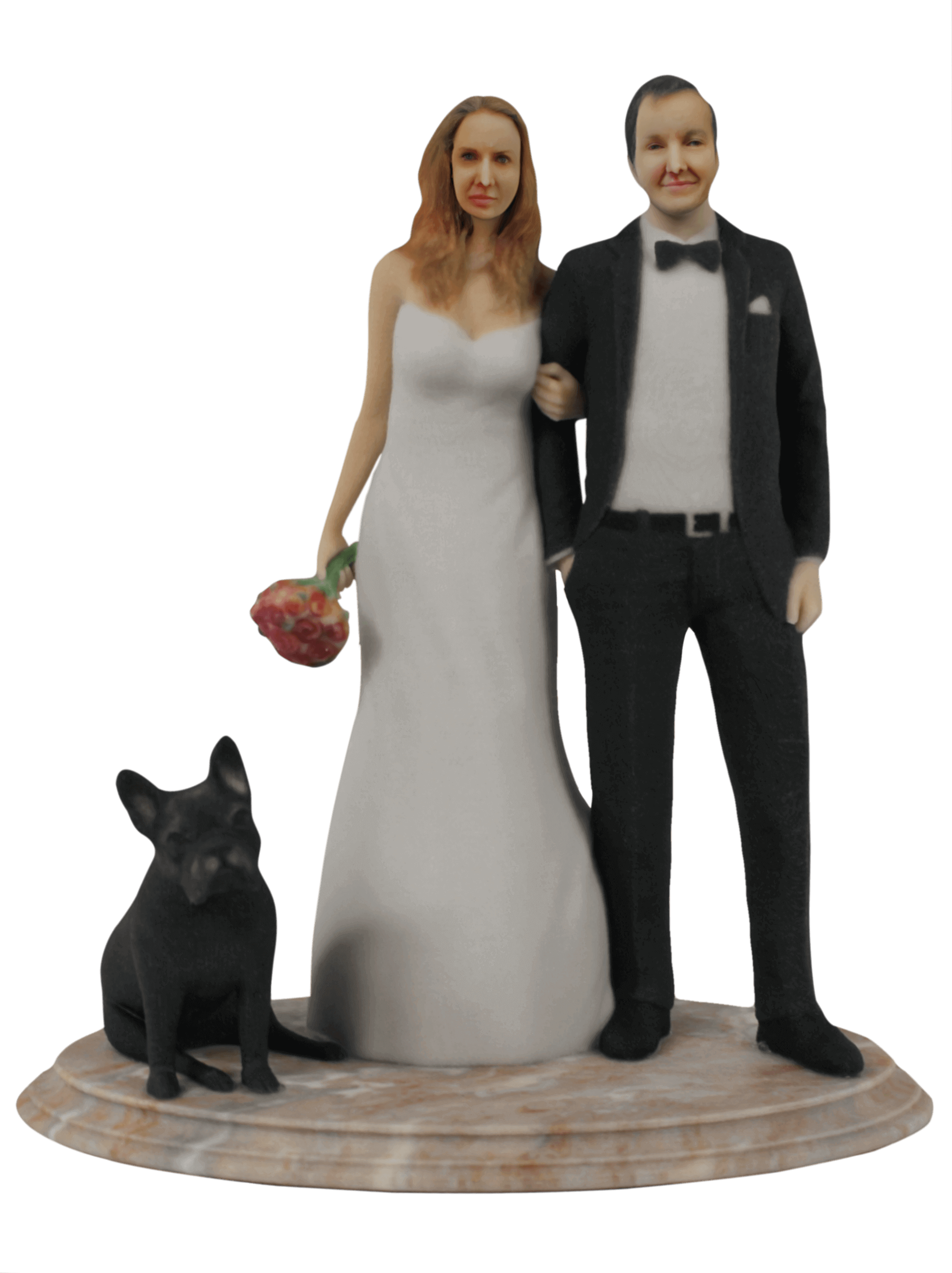 Custom Wedding Cake Topper Figurines | Cake Topper Figurines | My3dSelfie