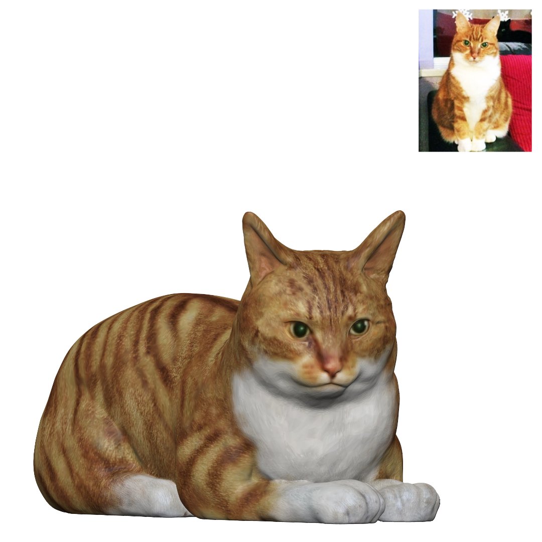 Make custom Cat Figurines from photos | Personalized Cat Figurines | My3dSelfie