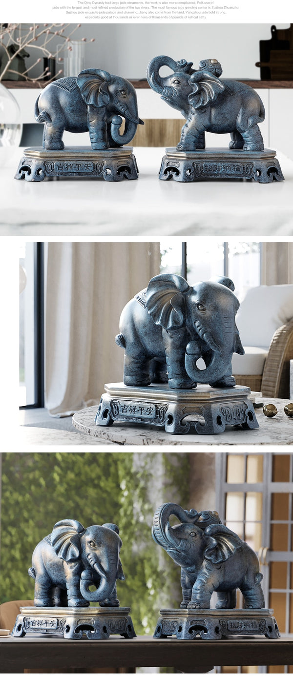 large elephant statue