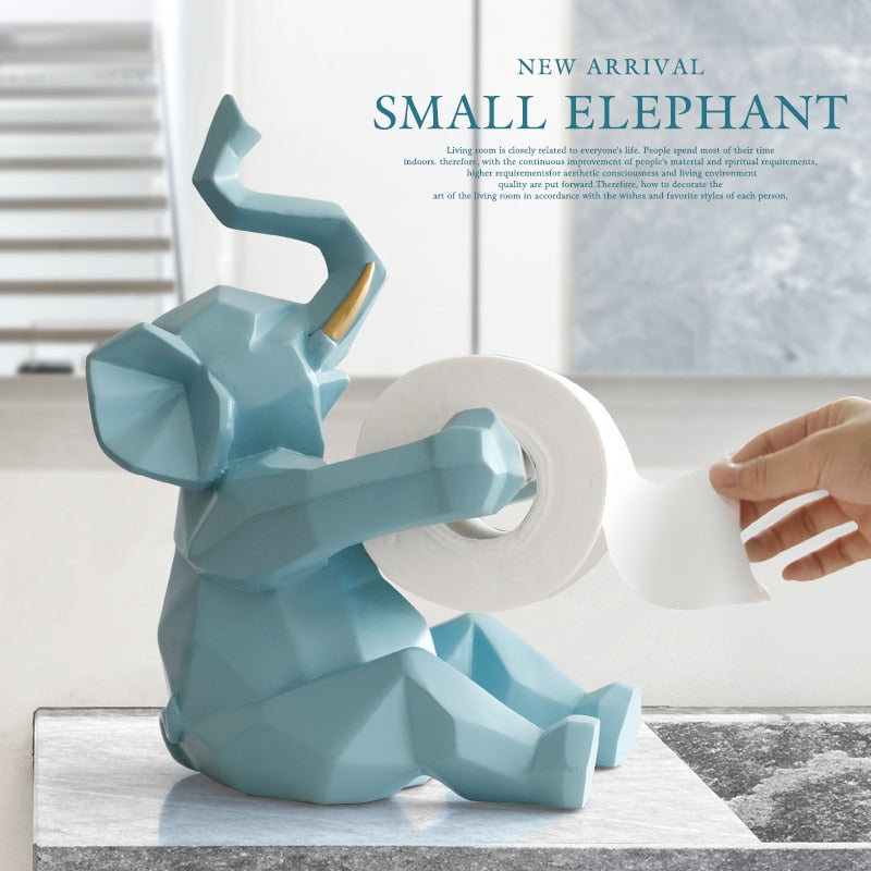 Elephant Statue Craft Roll Paper Holder | My3dSelfie.com | My3dSelfie