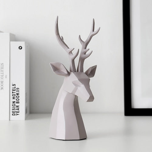 Grey Deer tabletop figurine