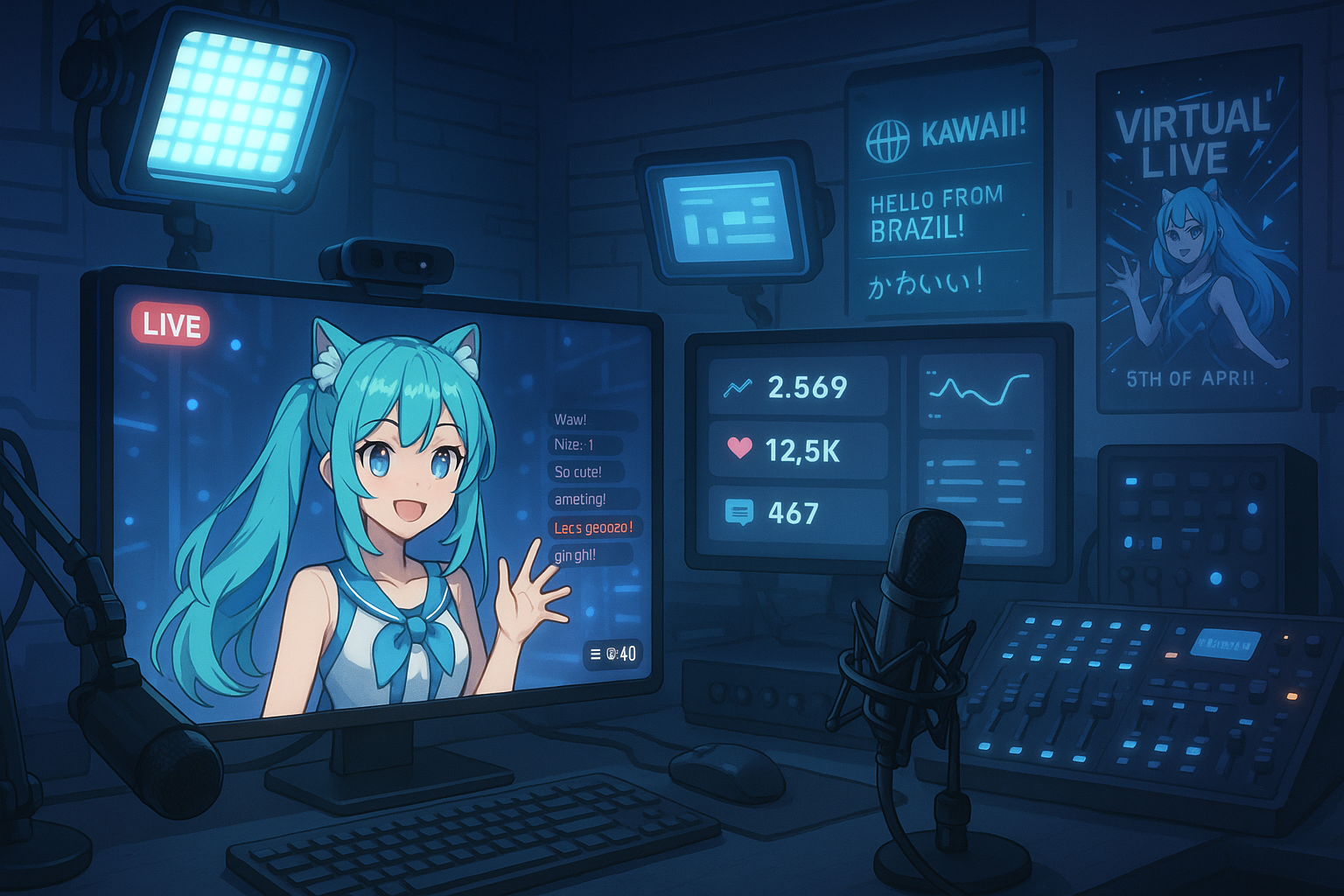 How VTubers Are Shaping The World of Online Entertainment? My3dSelfie