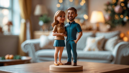 Custom 3D Printed Thanksgiving Figurines from My3dselfie