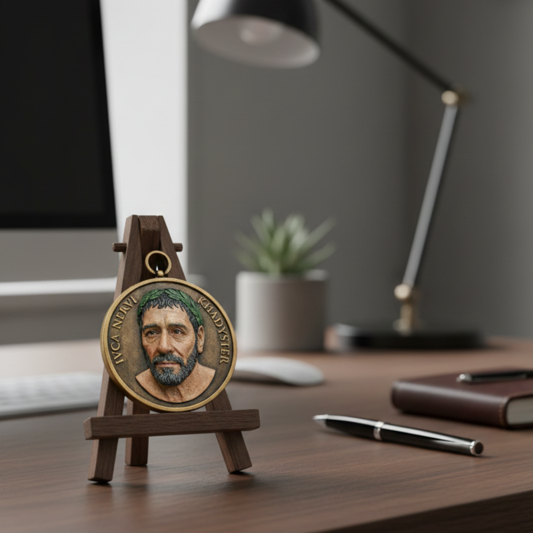 COINME - Custom 3D Portrait Coin Crafted from Photo