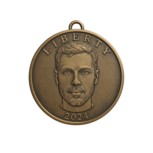 COINME - Custom 3D Portrait Coin Crafted from Photo