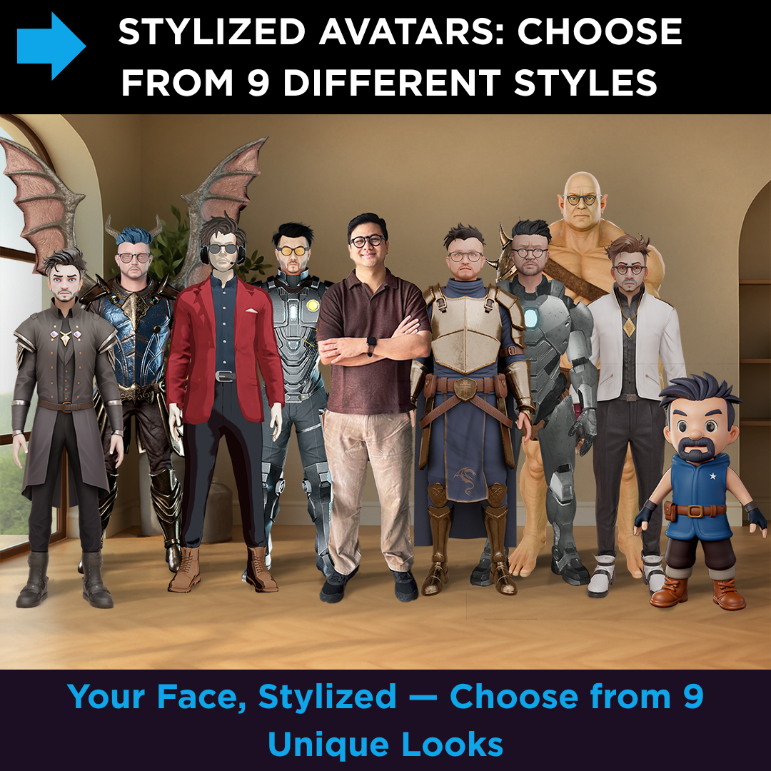 PHYGITAL: Custom Avatars + Matching 3D Printed Figurine