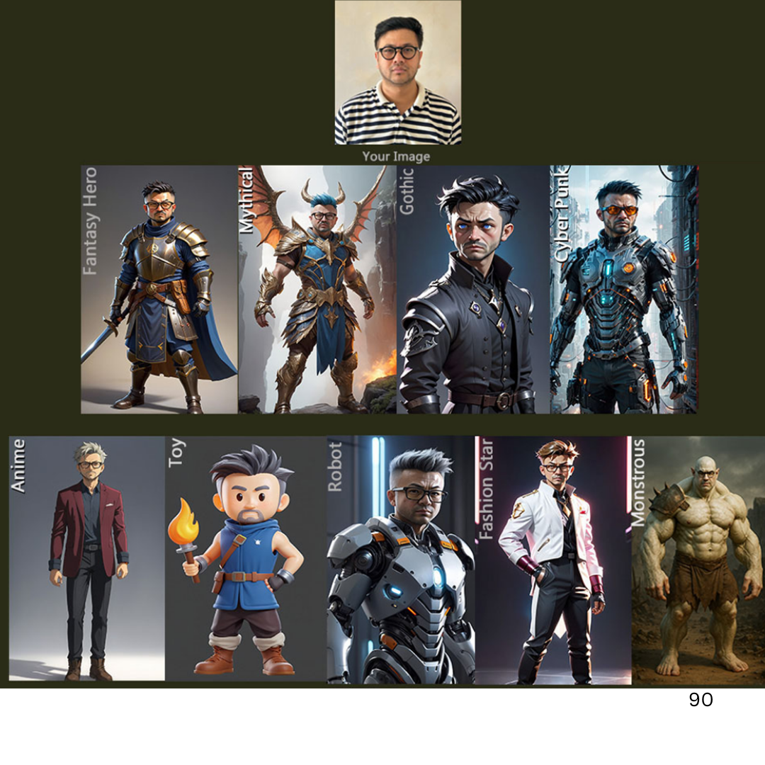 PHYGITAL: Custom Avatars + Matching 3D Printed Figurine