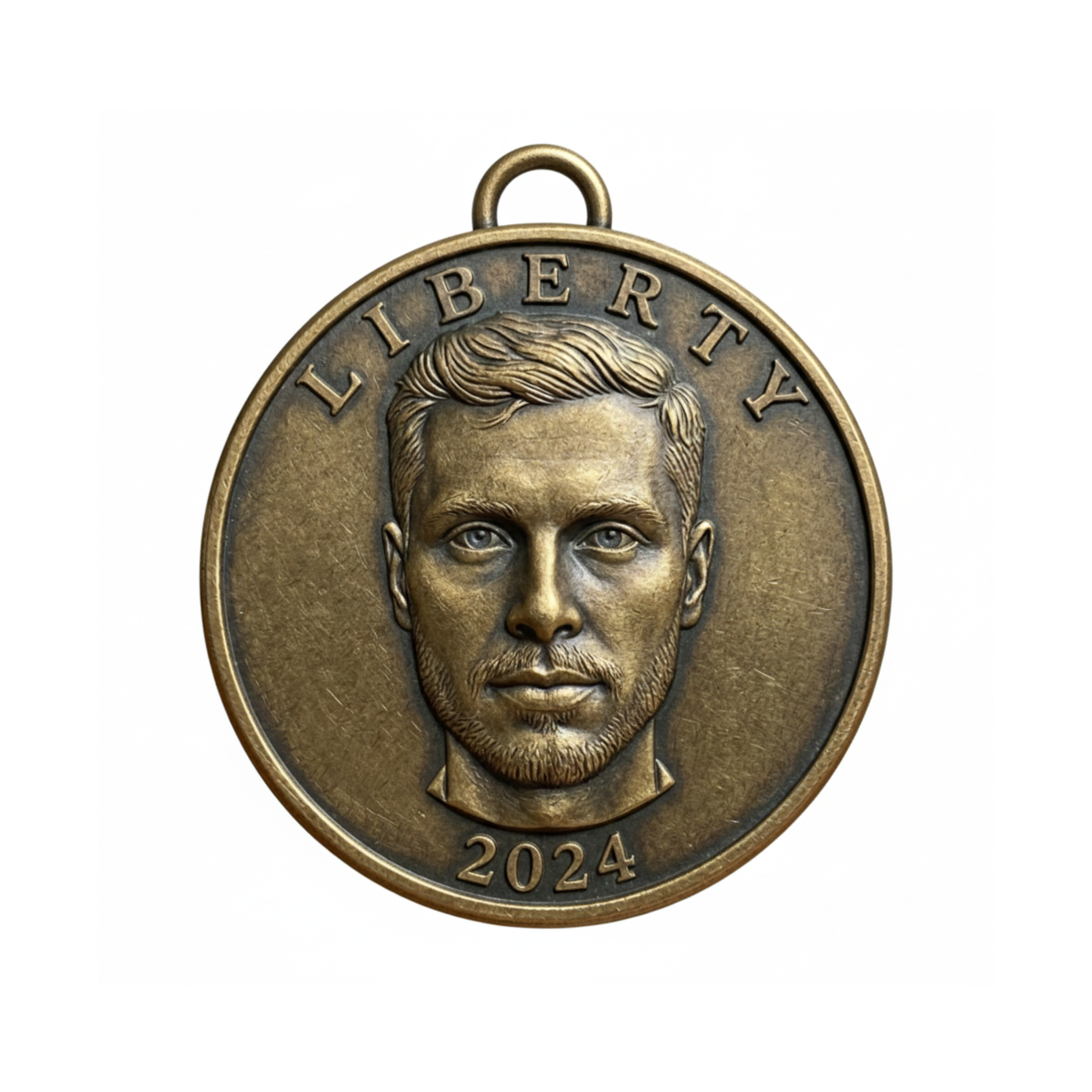 COINME - Custom 3D Portrait Coin Crafted from Photo