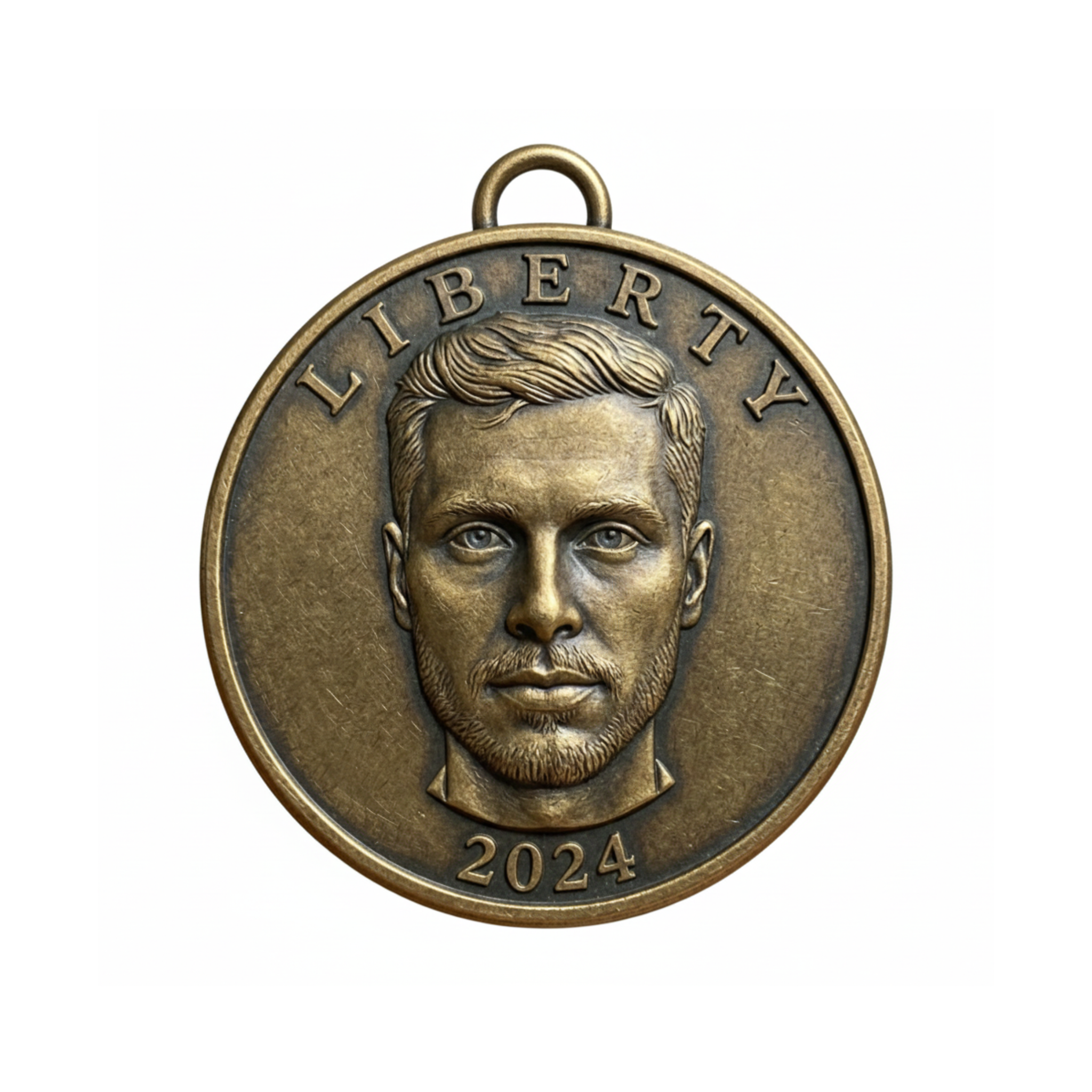 COINME - Custom 3D Portrait Coin Crafted from Photo