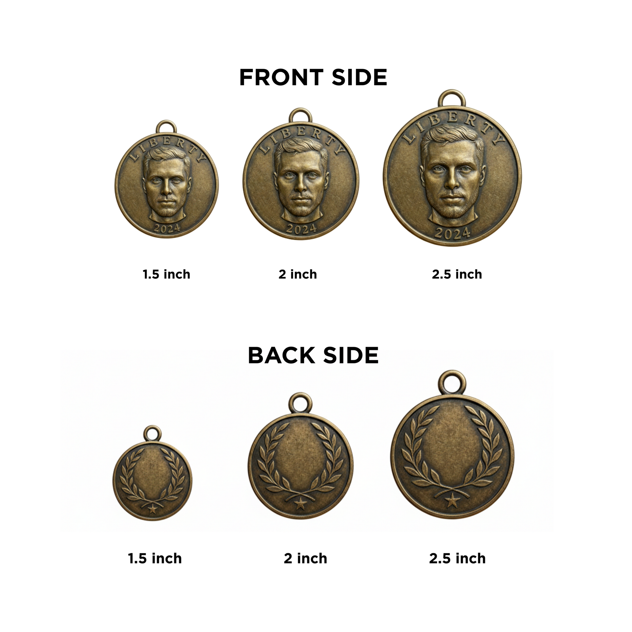 COINME - Custom 3D Portrait Coin Crafted from Photo