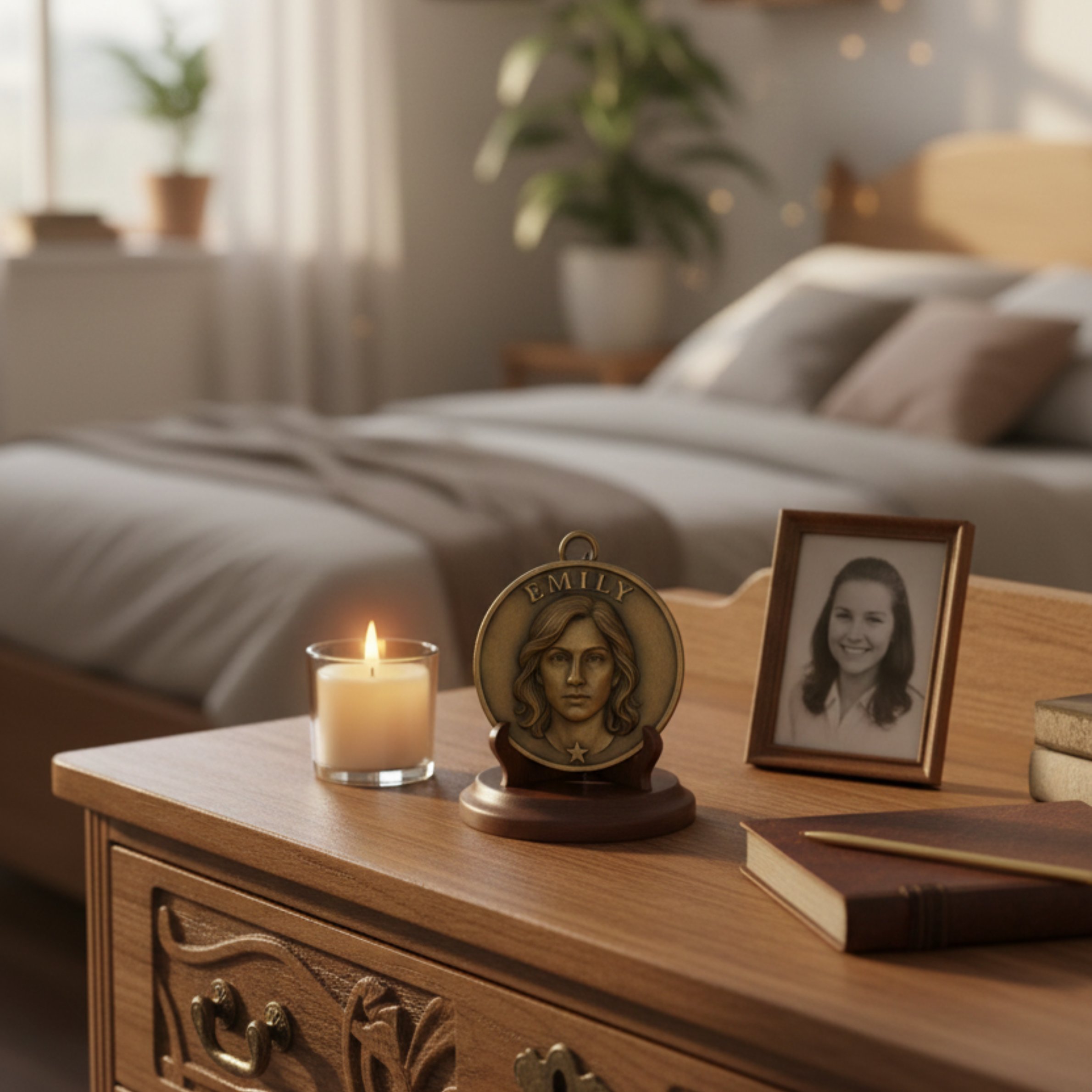 COINME - Custom 3D Portrait Coin Crafted from Photo