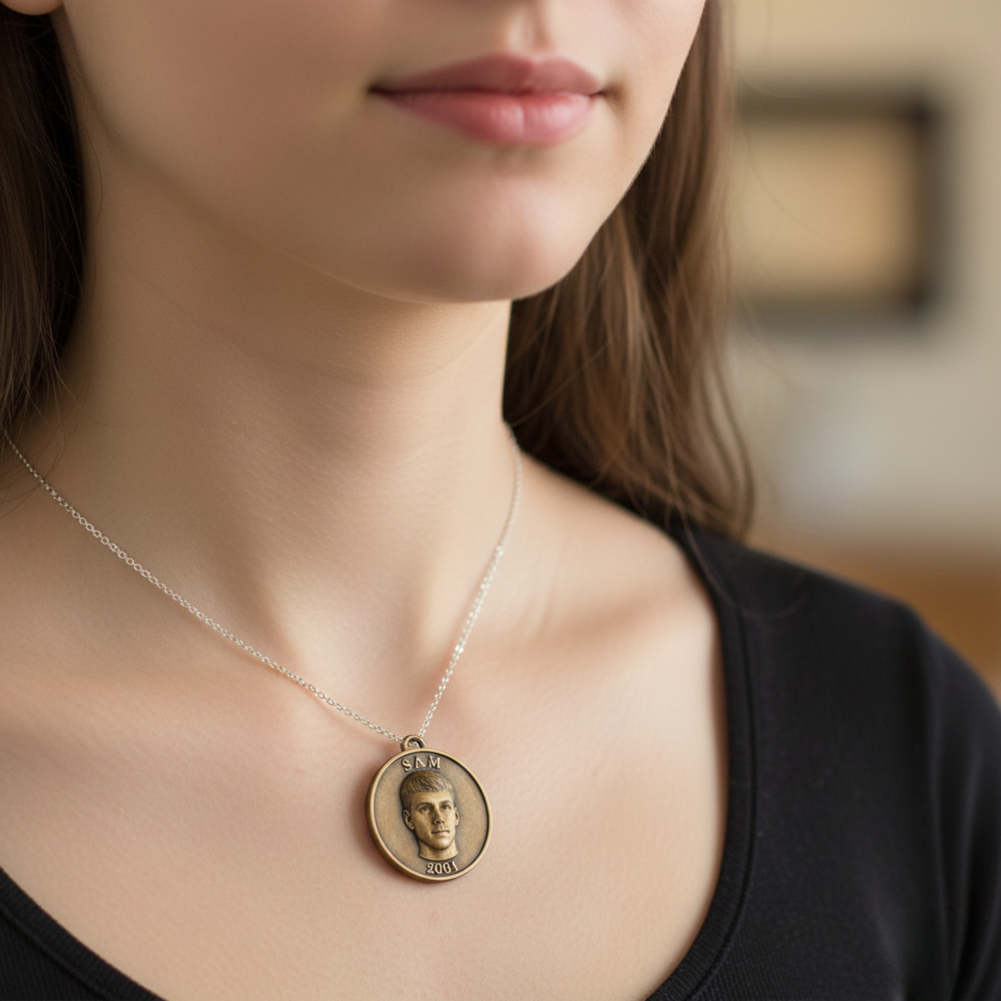 COINME - Custom 3D Portrait Coin Crafted from Photo