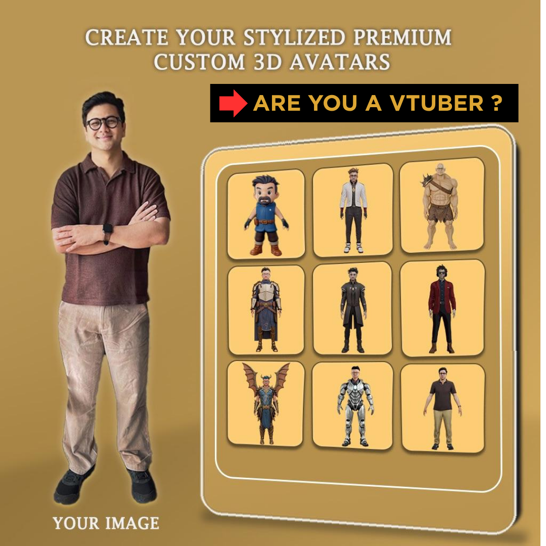 PHYGITAL: Custom Avatars + Matching 3D Printed Figurine