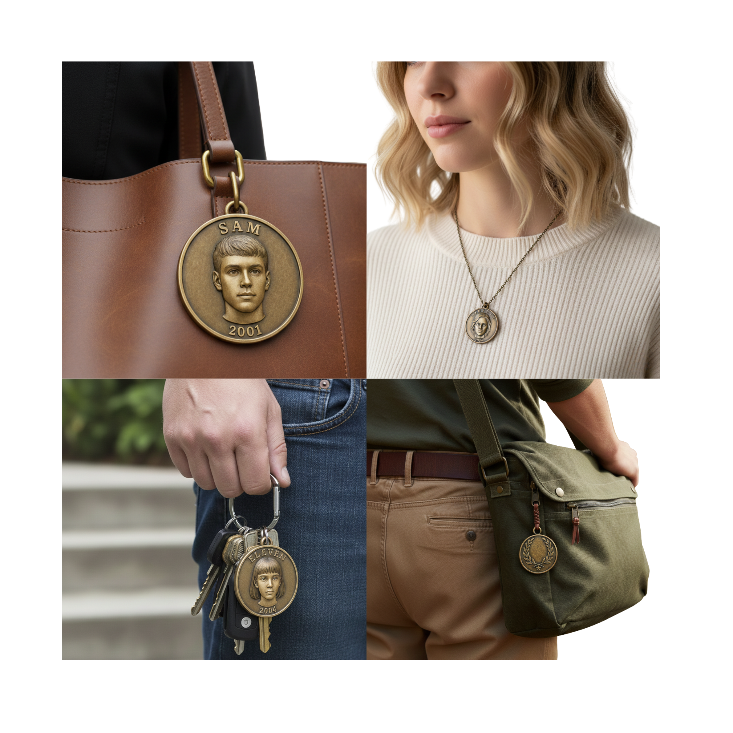 COINME - Custom 3D Portrait Coin Crafted from Photo