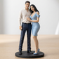 Personalized Valentine Couple Figurine – Made for Each Other (Face Only)