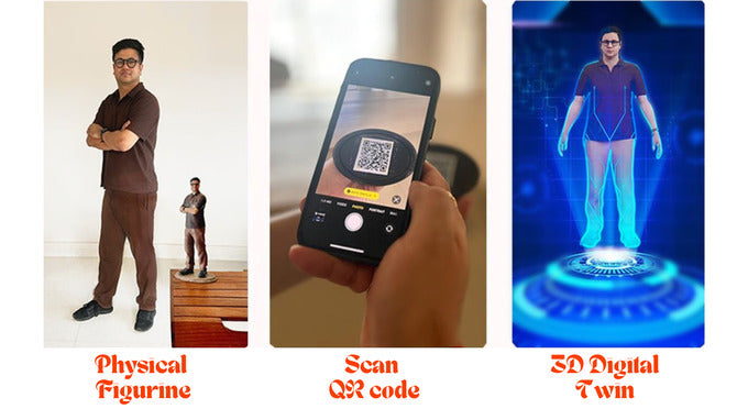 PHYGITAL: Custom Avatars + Matching 3D Printed Figurine