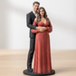 Personalized Valentine Couple Figurine – Endlessly Yours (Face Only)
