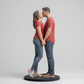 Valentine’s Couple Kiss Figurine from Photo (Face Only)