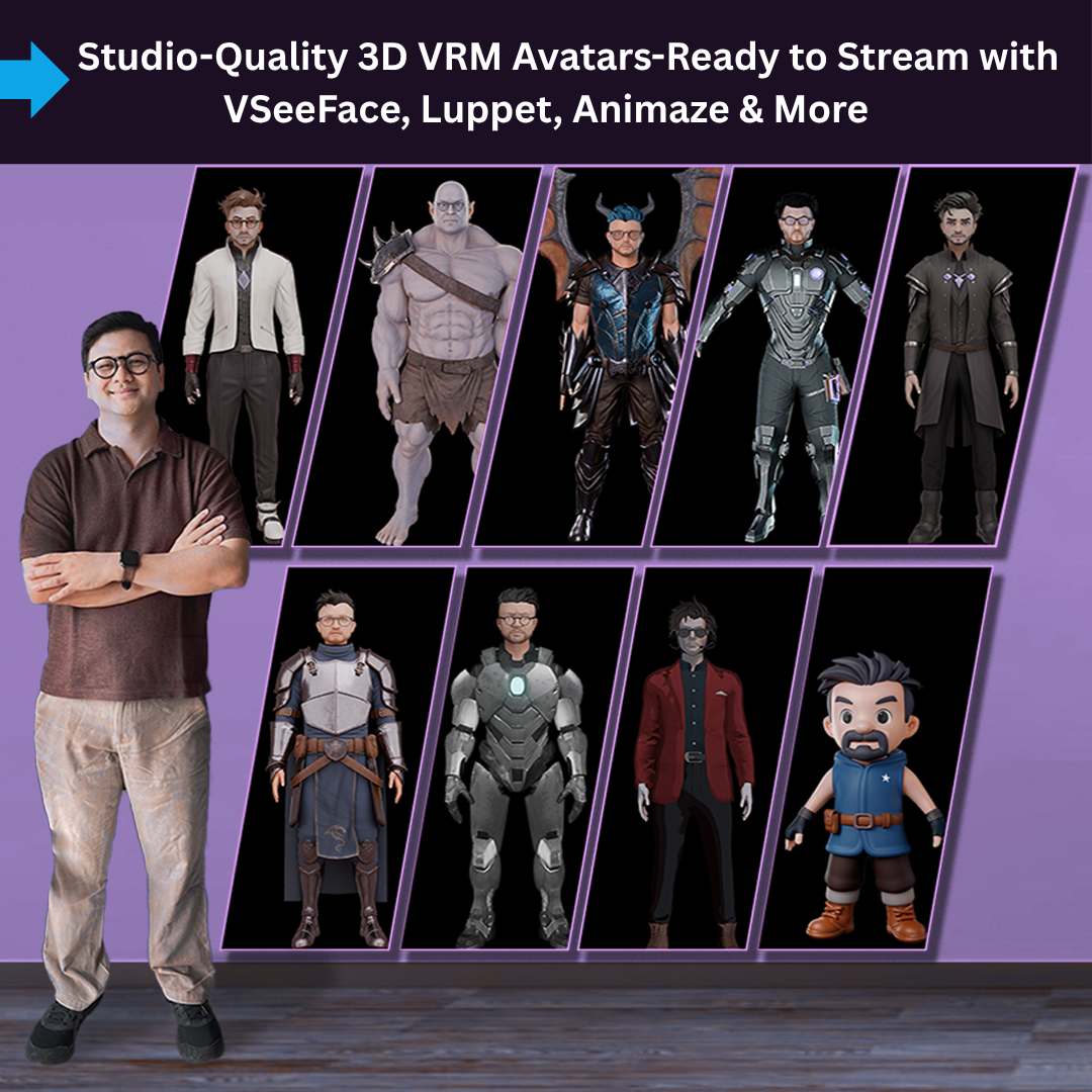 PHYGITAL: Custom Avatars + Matching 3D Printed Figurine