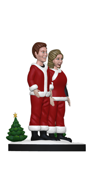 Christmas Figurine for Couple Gifting