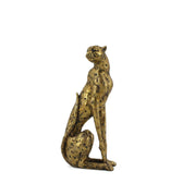 Leopard figurine front side