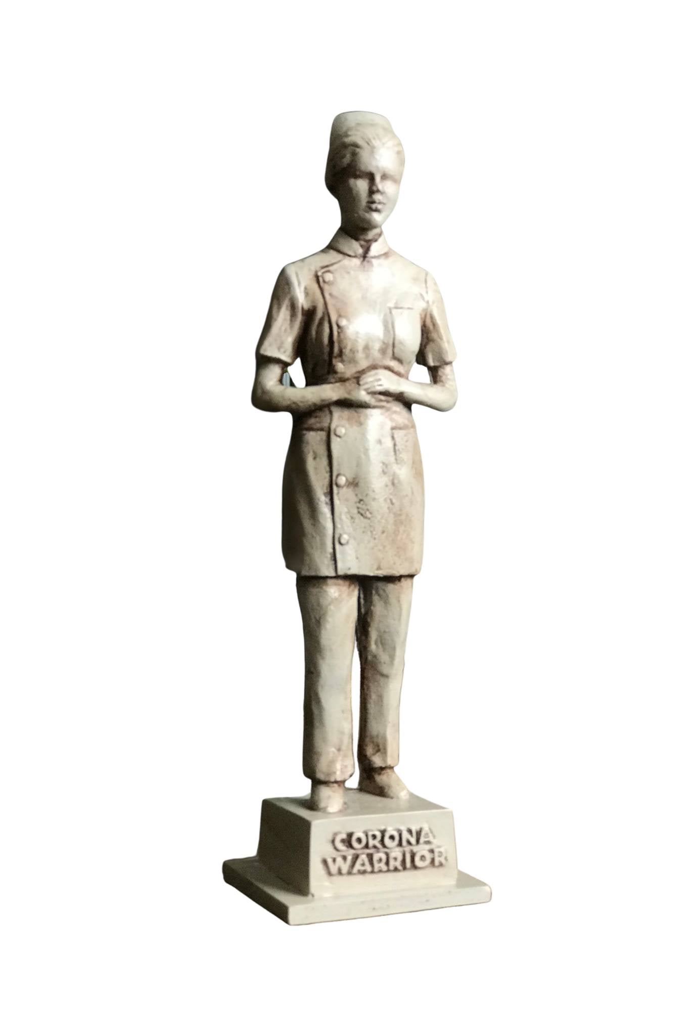 Corona Warrior statue