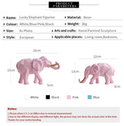 elephant figurine with trunk up