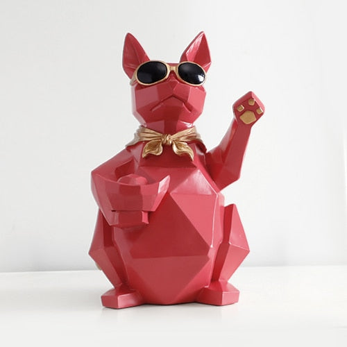 Red Cat Figurine