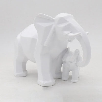 White Elephant Figurines