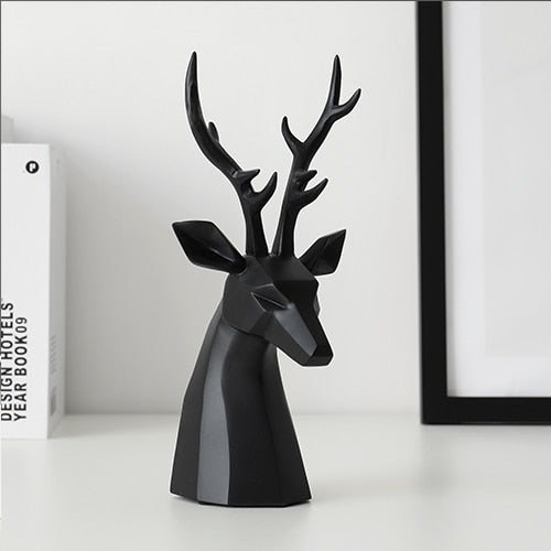 Black Deer tabletop figurine